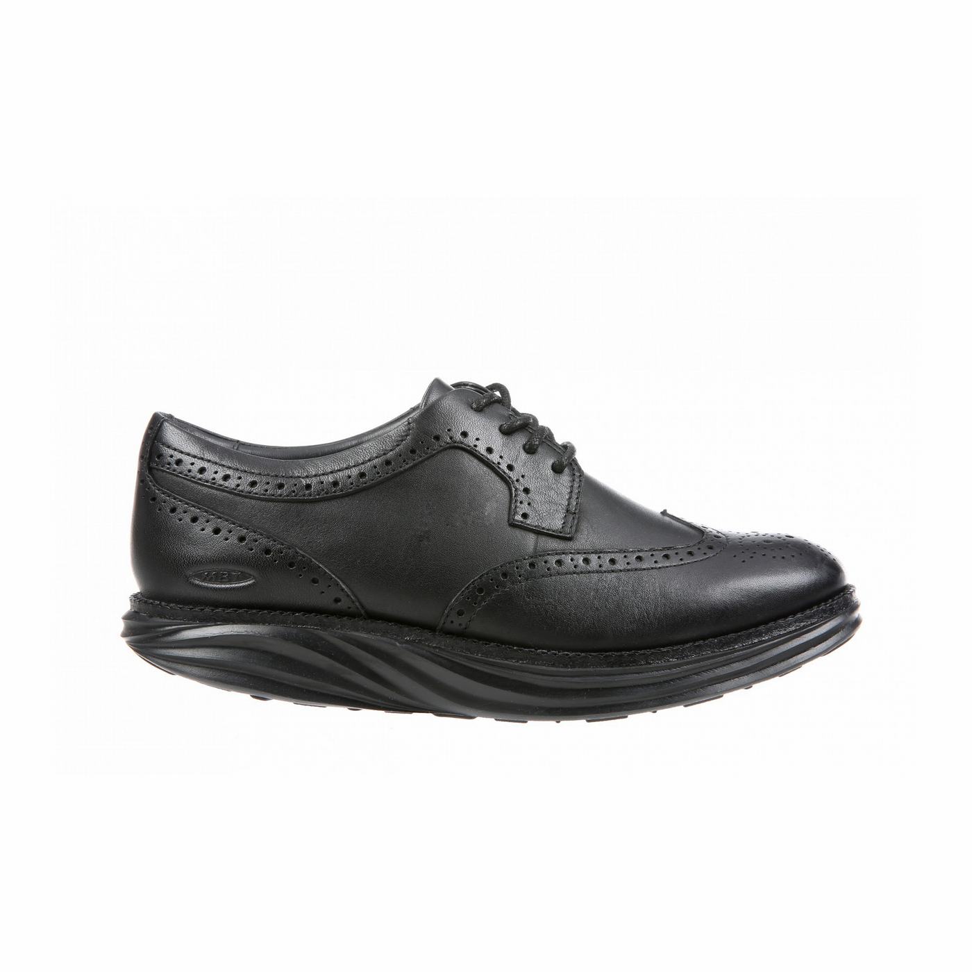 MBT Boston Wing Tip Pantofi Eleganti Femei - Negrii (43907-921)